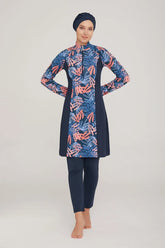 Maresiva Burkini Swimsuit 8011 Voile Fashion